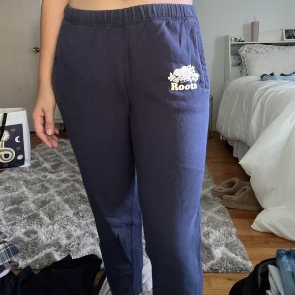 Vintage Roots Sweatpants Navy Blue - Picture 3 of 5